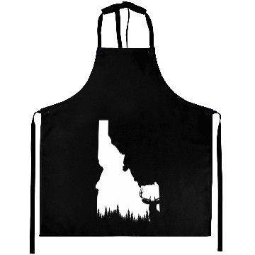 Discover Hunter Elk Deer State Idaho Hunting Aprons