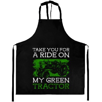 Discover Farmer Tractor Country Life Aprons