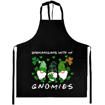 Discover Shenanigans With My Gnomies St Patrick'S Day Gnome Aprons