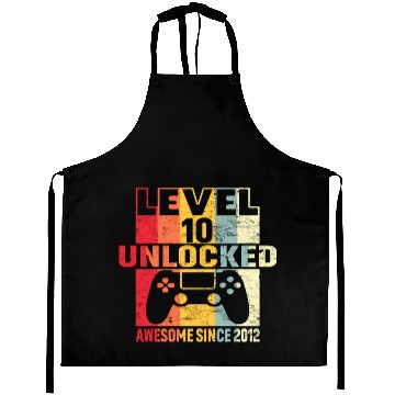 Discover Level 10 Unlocked 2012 10Th 10 Gaming Aprons