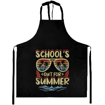 Discover Last Day Of School Schools Out For Summer Teacher Aprons