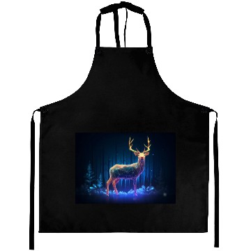Discover Neon Wilderness Aprons