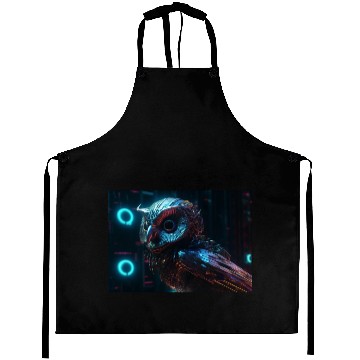 Discover Owl of Tomorrow Aprons