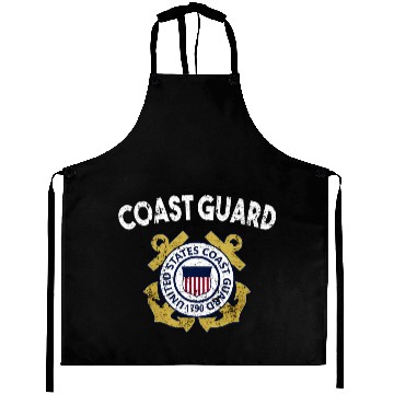 Discover Proud Coast Guard Military Pride Aprons