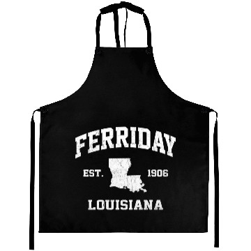 Discover Ferriday Louisiana La State Athletic Style Aprons