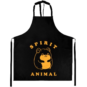 Discover Hamster Spirit Animal Hamster Quote Aprons