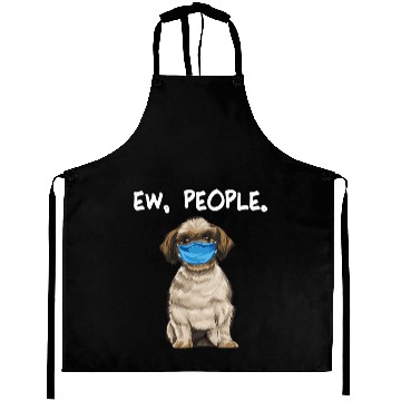 Discover Shih Tzu Ew People Dog Wearing Face Aprons