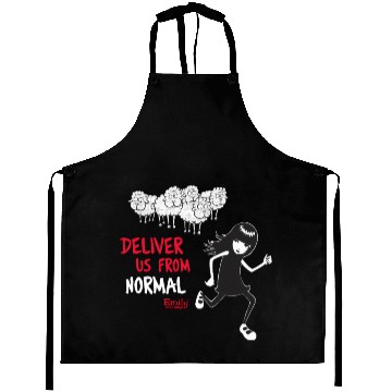 Discover Emily The Strange Deliver Us From Normal Aprons