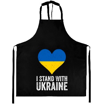 Discover I Stand With Ukraine Stop Putin Stop War Support U Aprons