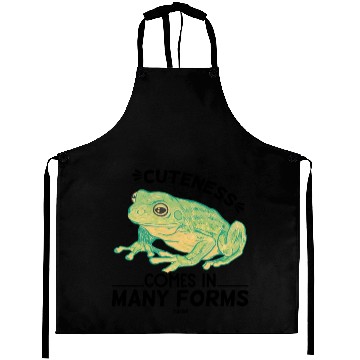 Discover green frog Aprons