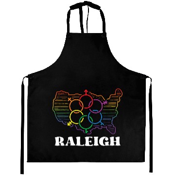 Discover Raleigh Pride Month Pride Flag LGBT Community LGBT Aprons