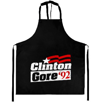 Discover Clinton Gore Bill Clinton 92 Elect Aprons