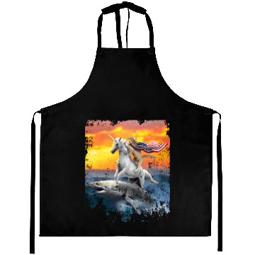 Discover Patriotic Cat Uorn Shar For Veterans Aprons