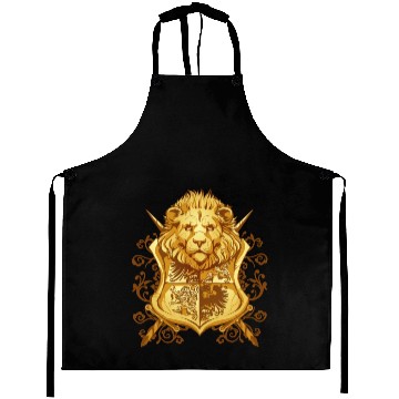 Discover Heraldic Lion Aprons