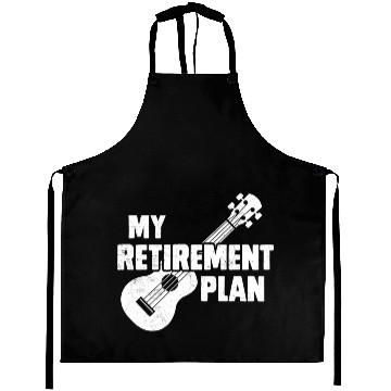Discover Ukulele My Retirement Plan Instrument Image Aprons