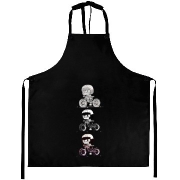Discover Biker Progress Cycling Funny Cyclist Colorful Aprons