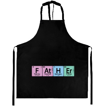 Discover At H Er Father Element Periodic Table Element Aprons