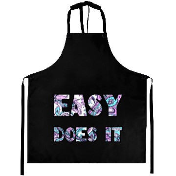 Discover Easy Does It paisley Aprons