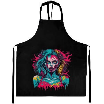 Discover Zombie Girl Aprons