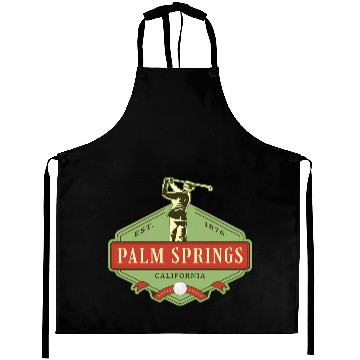 Discover Palm Springs California Golf Aprons