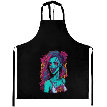 Discover Zombie Girl Aprons