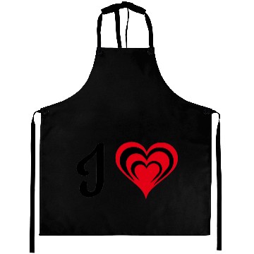 Discover I love mom design Aprons