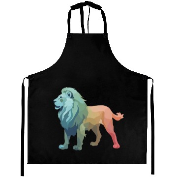 Discover Lion silhouette Aprons