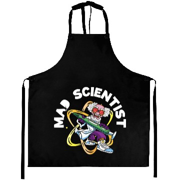Discover Mad Scientist Science Physics Chemistry Chemist Aprons