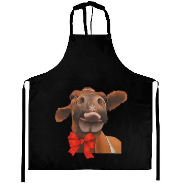 Discover Christmas Cow Aprons Cow Farming Farmer