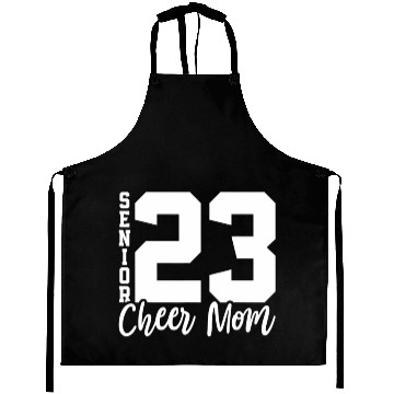 Discover Senior Cheer Mom 23 Cheerleader Parent Class of 20 Aprons