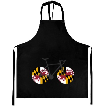 Discover Maryland Flag Cycling Aprons