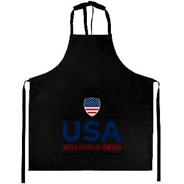 Discover Us Soccer Vintage Classic Sport Edition Aprons