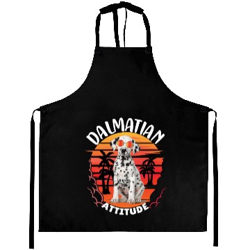 Discover Dalmatian Attitude sweet Aprons