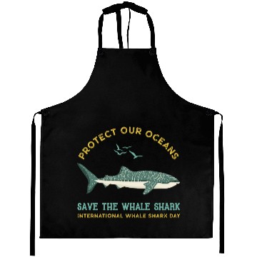 Discover Save The Whale Sharks Protect Our Oceans Aprons