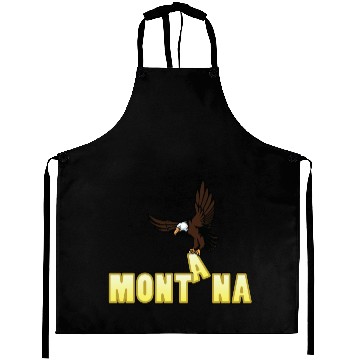 Discover Bald Eagle Bird In Montana Aprons