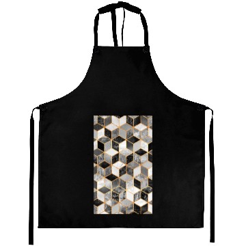 Discover Soft Cube Black Aprons