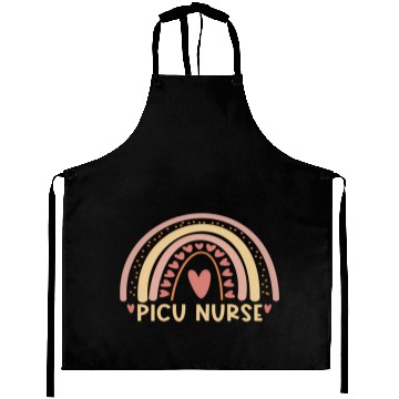 Discover Picu Nurse Boho Rainbow Nursing Student Aprons