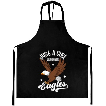 Discover Girls Eagle, Funny Eagle Aprons, Eagle Loverstatement