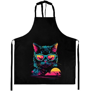 Discover Cool Cat Ever Aprons