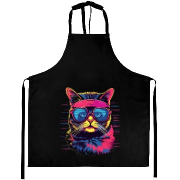 Discover 80s Cat Style Aprons