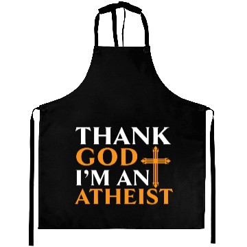 Discover Atheism Anti-Religion Agnostic Freethinker Atheist Aprons