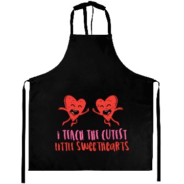 Discover I Teach The Cutest Little Sweethearts Teacher Day Aprons
