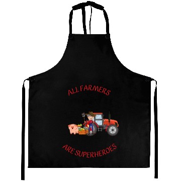 Discover All farmers are superheroes Aprons