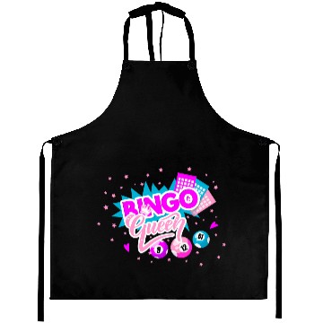 Discover Bingo Queen Pocket Balls Fun Aprons