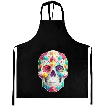 Discover Jeweled Sugar Skull Aprons