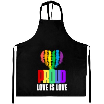 Discover Love is Love Aprons Equality Human Rights Proud