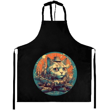 Discover Transformer cat Aprons