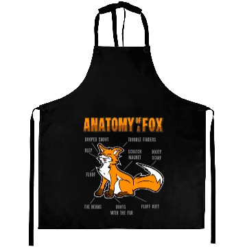 Discover Anatomy Fox Furry Fursona Aprons