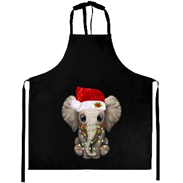 Discover Elephant Light Elephant Aprons