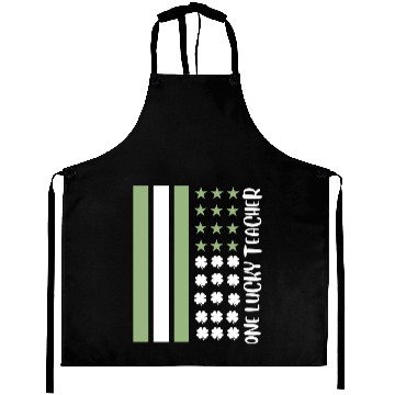 Discover Teacher St Patricks One Lucky Teacher Aprons